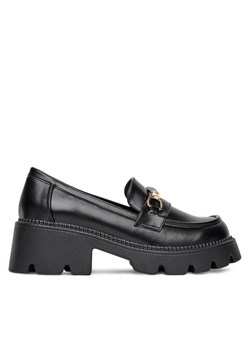 Loafersy DeeZee FBD-20306 Czarny ze sklepu eobuwie.pl w kategorii Półbuty damskie - zdjęcie 182094381