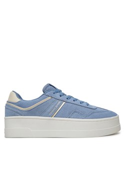 Sneakersy Tommy Jeans The Greenwich Flatform Elevated EN0EN02676 Szary ze sklepu eobuwie.pl w kategorii Buty sportowe damskie - zdjęcie 182094421