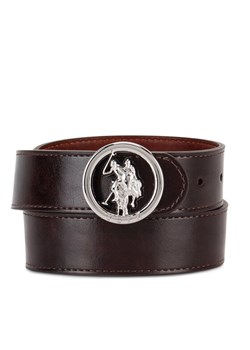 Pasek U.S. Polo Assn. AIUXT2567WAJ Brązowy ze sklepu eobuwie.pl w kategorii Paski damskie - zdjęcie 182094552