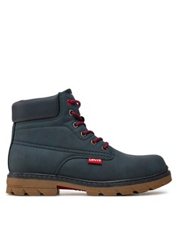 Trzewiki Levi's® VFOR0051S Granatowy ze sklepu eobuwie.pl w kategorii Buty zimowe dziecięce - zdjęcie 182094560