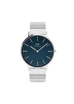 Zegarek Daniel Wellington DW00100776 Srebrny ze sklepu eobuwie.pl w kategorii Zegarki - zdjęcie 182094700