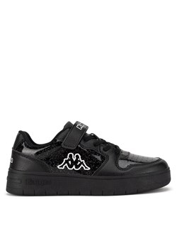 Sneakersy Kappa AW24-3C015(DZ) Czarny ze sklepu eobuwie.pl w kategorii Buty sportowe dziecięce - zdjęcie 182094742