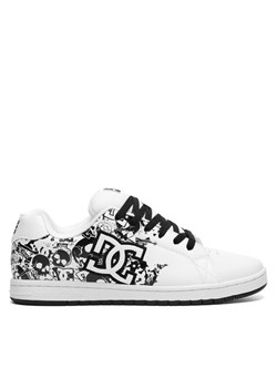 Sneakersy DC GAVELER ADYS100536-TPR Biały ze sklepu eobuwie.pl w kategorii Buty sportowe męskie - zdjęcie 182094991
