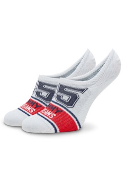 Skarpety stopki unisex Tommy Jeans 701222685 Biały ze sklepu eobuwie.pl w kategorii Skarpetki damskie - zdjęcie 182095083