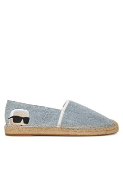 Espadryle KARL LAGERFELD KL80111 Niebieski ze sklepu eobuwie.pl w kategorii Espadryle damskie - zdjęcie 182095350