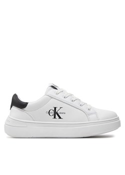 Sneakersy Calvin Klein Jeans V3X9-80876-1355 S Biały ze sklepu eobuwie.pl w kategorii Buty sportowe dziecięce - zdjęcie 182095420