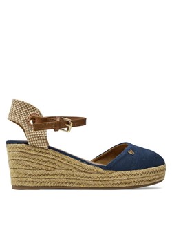 Espadryle Wrangler Bela Women Semi Wedge 20241055 Granatowy ze sklepu eobuwie.pl w kategorii Espadryle damskie - zdjęcie 182095460