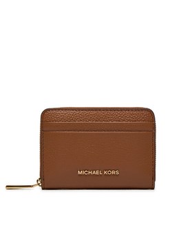 Duży Portfel Damski MICHAEL Michael Kors 32T4GJ6Z5L Brązowy ze sklepu eobuwie.pl w kategorii Portfele damskie - zdjęcie 182095581