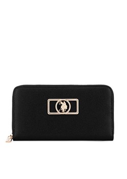 Portfel U.S. Polo Assn. BIUXT6450WVP Czarny ze sklepu eobuwie.pl w kategorii Portfele damskie - zdjęcie 182095852