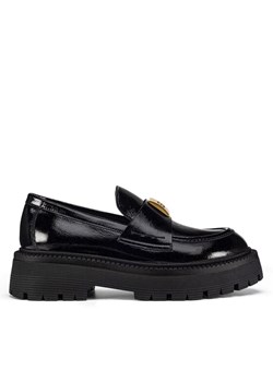 Loafersy Gino Rossi GESME-3596-24 Czarny ze sklepu eobuwie.pl w kategorii Lordsy damskie - zdjęcie 182095921