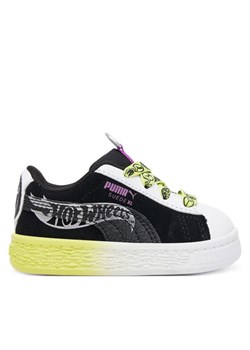 Sneakersy Puma Suede XL Hot Wheels AC Inf 401403 01 Czarny ze sklepu eobuwie.pl w kategorii Buty sportowe dziecięce - zdjęcie 182095963