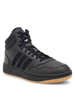 Sneakersy adidas HOOPS 3.0 MID GY4745 Czarny ze sklepu eobuwie.pl w kategorii Buty sportowe męskie - zdjęcie 182095991