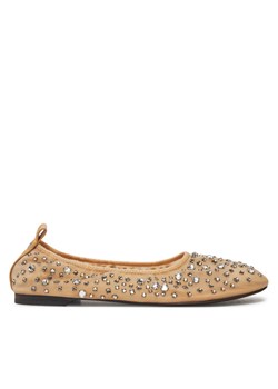 Baleriny Tory Burch 162066 Beżowy ze sklepu eobuwie.pl w kategorii Balerinki - zdjęcie 182096032