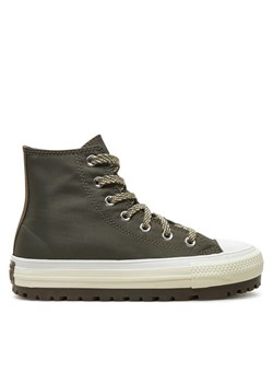 Trampki Converse Chuck Taylor All Star City Trek A09141C Brązowy ze sklepu eobuwie.pl w kategorii Trampki damskie - zdjęcie 182096120