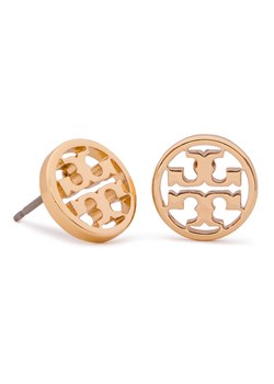 Kolczyki Tory Burch Logo Circle Stud Earring 11165518 Złoty ze sklepu eobuwie.pl w kategorii Kolczyki - zdjęcie 182096364