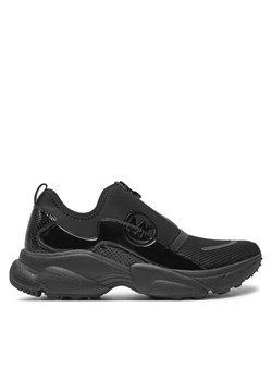 Sneakersy MICHAEL Michael Kors Sami Zip Trainer 43R5SAFSBD Czarny ze sklepu eobuwie.pl w kategorii Buty sportowe damskie - zdjęcie 182096400