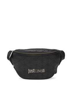 Saszetka nerka Just Cavalli 78QA4B31 ZSB84 Czarny ze sklepu eobuwie.pl w kategorii Torby męskie - zdjęcie 182096424