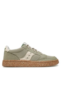 Sneakersy Saucony Jazz Court S70639 Zielony ze sklepu eobuwie.pl w kategorii Buty sportowe męskie - zdjęcie 182096493