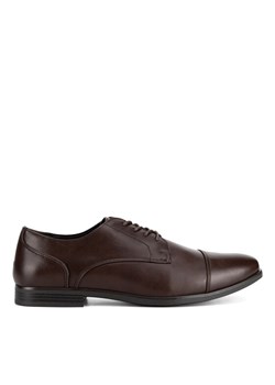 Półbuty Lanetti MYL8520-2 Brązowy ze sklepu eobuwie.pl w kategorii Buty eleganckie męskie - zdjęcie 182096674