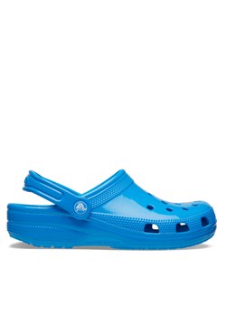 Klapki Crocs Classic Neon Hl Clog 209683 Niebieski ze sklepu eobuwie.pl w kategorii Klapki damskie - zdjęcie 182096683