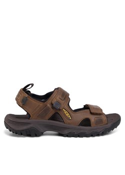 Sandały Keen Targhee III Open Toe Sandal 1022423 Brązowy ze sklepu eobuwie.pl w kategorii Sandały męskie - zdjęcie 182096802