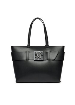 Torebka Armani Exchange 949127 0A874 00020 Czarny ze sklepu eobuwie.pl w kategorii Torby Shopper bag - zdjęcie 182096881