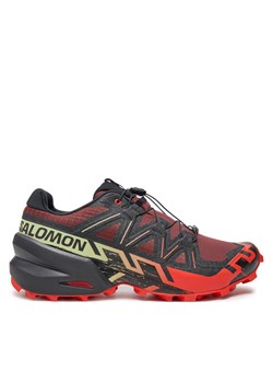 Buty do biegania Salomon Speedcross 6 L47581500 Czerwony ze sklepu eobuwie.pl w kategorii Buty sportowe męskie - zdjęcie 182096892