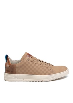 Sneakersy QUAZI QZ-13-04-000632 Brązowy ze sklepu eobuwie.pl w kategorii Trampki męskie - zdjęcie 182096912