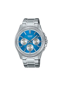 Zegarek Casio MTP-1375PD-2A2VEF Srebrny ze sklepu eobuwie.pl w kategorii Zegarki - zdjęcie 182097003