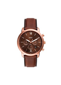 Zegarek Fossil Neutra Chronograph FS6026 Brązowy ze sklepu eobuwie.pl w kategorii Zegarki - zdjęcie 182097073
