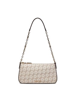 Torebka MICHAEL Michael Kors Chain Pouchette 32H3G8EW6B Écru ze sklepu eobuwie.pl w kategorii Kopertówki - zdjęcie 182097332