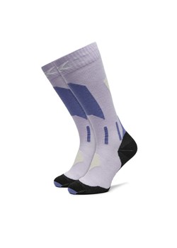 Skarpety narciarskie X-Socks Ski Perform WYDMW24U Fioletowy ze sklepu eobuwie.pl w kategorii Skarpetki damskie - zdjęcie 182097431