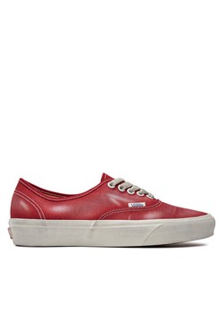 Tenisówki Vans Authentic VN000BW5CJH1 Czerwony ze sklepu eobuwie.pl w kategorii Trampki damskie - zdjęcie 182097462