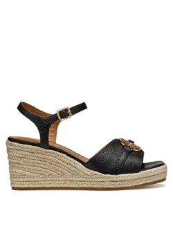 Espadryle Geox D Panarea D55UYB 00046 C9999 Czarny ze sklepu eobuwie.pl w kategorii Espadryle damskie - zdjęcie 182097570
