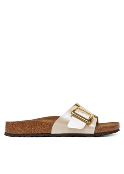 Klapki Birkenstock Catalina Cushion Buckle 1029393 Écru - id: 0000304758089 - marki BIRKENSTOCK - 182097574 Klapki Birkenstock Catalina Cushion Buckle 1029393 Écru ze sklepu eobuwie.pl w kategorii Klapki damskie - zdjęcie 182097574