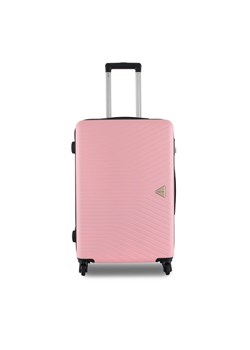 Walizka średnia Semi Line T5694-2 Różowy ze sklepu eobuwie.pl w kategorii Walizki - zdjęcie 182097582