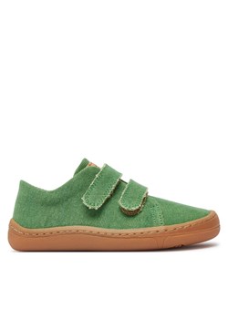 Sneakersy Froddo Barefoot Vegan G3130248-1 S Zielony ze sklepu eobuwie.pl w kategorii Półbuty dziecięce - zdjęcie 182097590