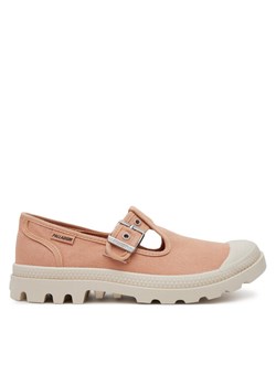 Półbuty Palladium Pampa M-Jane Washed 94475-664-M Różowy ze sklepu eobuwie.pl w kategorii Półbuty damskie - zdjęcie 182097982