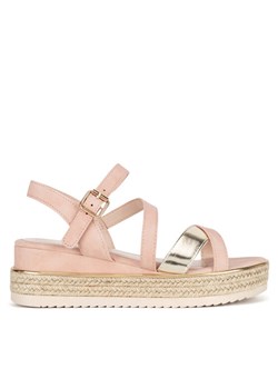 Sandały JENNY LB-P1092-YLD Różowy ze sklepu eobuwie.pl w kategorii Espadryle damskie - zdjęcie 182098033
