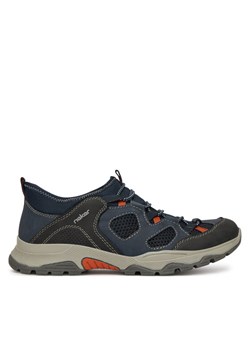 Sneakersy Rieker B8350-14 Granatowy ze sklepu eobuwie.pl w kategorii Buty sportowe męskie - zdjęcie 182098141