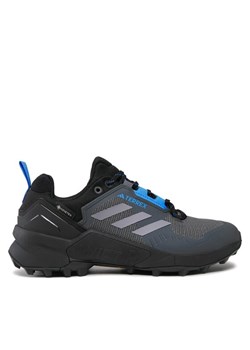 Trekkingi adidas Terrex Swift R3 GORE-TEX Hiking Shoes HR1311 Czarny ze sklepu eobuwie.pl w kategorii Buty trekkingowe męskie - zdjęcie 182098213