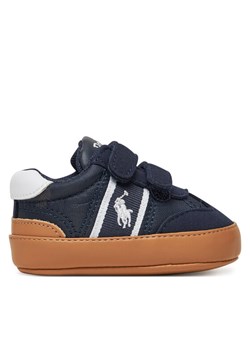 Sneakersy Polo Ralph Lauren Heritage Court II Baby RL02362410 Granatowy ze sklepu eobuwie.pl w kategorii Buty sportowe dziecięce - zdjęcie 182098350