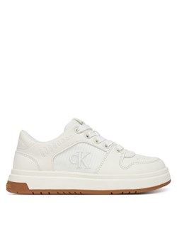 Sneakersy Calvin Klein Jeans Low Cut Lace-Up Sneaker V3X9-82093-1697 M Biały ze sklepu eobuwie.pl w kategorii Buty sportowe dziecięce - zdjęcie 182098781