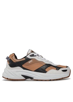 Sneakersy Boss Levitt Runn 50513142 Biały ze sklepu eobuwie.pl w kategorii Buty sportowe męskie - zdjęcie 182098820