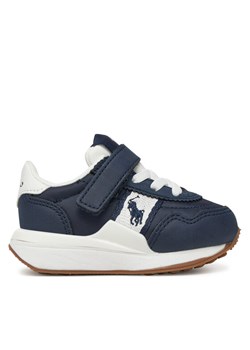 Sneakersy Polo Ralph Lauren Train 89 Sport PS RL01975410 Granatowy ze sklepu eobuwie.pl w kategorii Buty sportowe dziecięce - zdjęcie 182099050