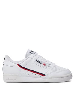 Sneakersy adidas Continental 80 J F99787 Biały ze sklepu eobuwie.pl w kategorii Buty sportowe damskie - zdjęcie 182099133
