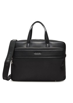 Torba na laptopa Gino Rossi 05A11192-1 Czarny ze sklepu eobuwie.pl w kategorii Torby na laptopa - zdjęcie 182099173