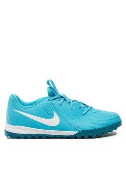 Buty do piłki nożnej Nike Jr Phantom Gx II Academy Tf FJ2608 400 Niebieski ze sklepu eobuwie.pl w kategorii Buty sportowe dziecięce - zdjęcie 182099302