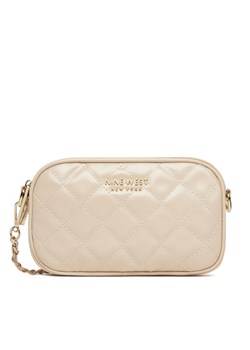 Torebka Nine West LILLA2 Beżowy ze sklepu eobuwie.pl w kategorii Listonoszki - zdjęcie 182099310