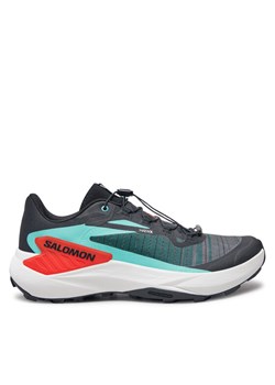 Buty do biegania Salomon Genesis L47688200 Czarny ze sklepu eobuwie.pl w kategorii Buty sportowe męskie - zdjęcie 182099323